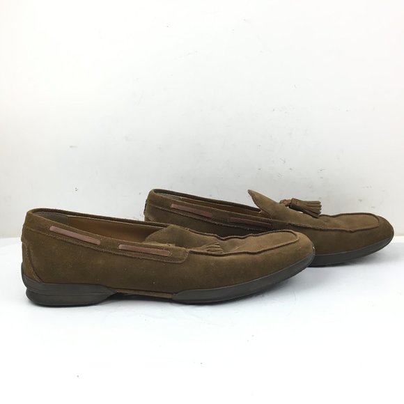 Salvatore Ferragamo Suede Tassel Loafers Size 10D main image 4